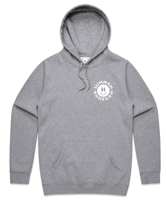 "Summah Bodegah" Heather Grey Hoodie